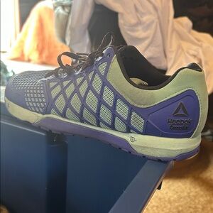 Reebok nano 4 CrossFit Shoes - Blue and Green